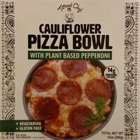 Mängden socker i Cauliflower Pizza Bowl with Plant Based Pepperoni