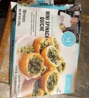 Mängden socker i Mini Spinach Quiche