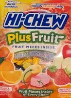 Mängden socker i Hi-Chew Plus Fruit