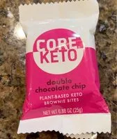 Mängden socker i Double chocolate chip brownie bites