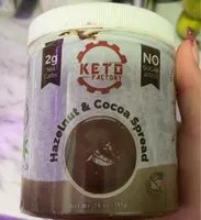 Mängden socker i Hazelnut & cocoa spread