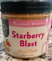 Mängden socker i Starberry Blast Almond Butter