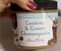 Mängden socker i Cookies & Cream Cheesequake Almond Butter