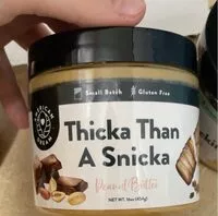 Mängden socker i Thicka Than a Snicka Peanut Butter