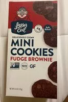 Mängden socker i Mini cookies fudge brownie