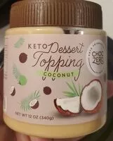 Mängden socker i Coconut Keto Dessert Topping