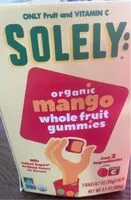 Mängden socker i Organic mango fruit gummies