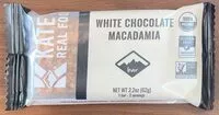 Mängden socker i White Chocolate Macadamia Bar
