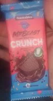 Mängden socker i Mr Beast Bar, Crunch