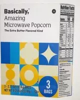 Mängden socker i Amazing Microwave Popcorn