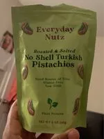 Mängden socker i Roasted & Salted No Shell Turkish Pistachios