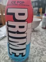 Mängden socker i Prime Hydration Ice Pop