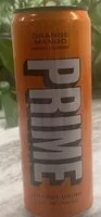 Mängden socker i Prime energy drink Orange Mango