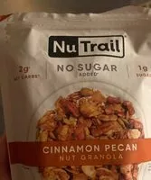 Mängden socker i Cinnamon Pecan Granola