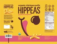 Mängden socker i Hippeas sea salt himalayan happiness organic chickpea puffs