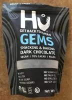Mängden socker i Dark Chocolate Snacking & Baking Gems