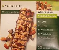Mängden socker i Nutrilite wellness bars