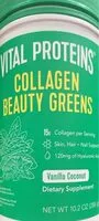 Mängden socker i Collagen Beauty Greens Vanilla Coconut