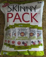 Mängden socker i Skinny Pop Popcorn