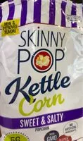 Mängden socker i Skinny Pop Kettle Corn Sweet and Salty