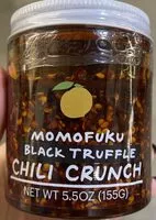 Mängden socker i Black truffle chili crunch