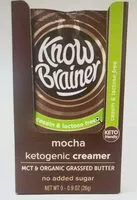 Mängden socker i Know brainer the thinker's creamer