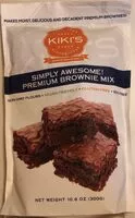 Mängden socker i Simply Awesome Premium Brownie Mix