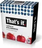 Mängden socker i Fruit Bars