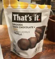 Mängden socker i Organic Dark Chocolate + Date