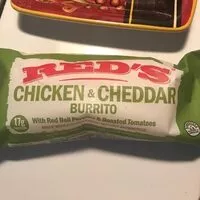 Mängden socker i Chicken & cheddar burrito