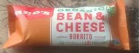 Mängden socker i Organic Bean & Cheese Burrito