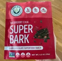 Mängden socker i Raspberry Chia Super Bark