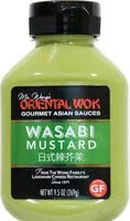 Mängden socker i Wasabi mustard
