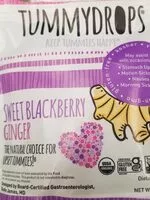 Mängden socker i Tummydrops Sweet Blackberry Ginger Drops