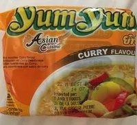 Mängden socker i Nouilles instantanées au Curry