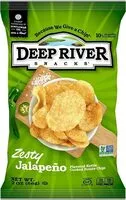 Mängden socker i Zesty jalapeno kettle cooked potato chips