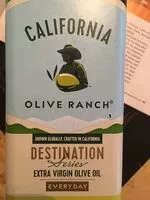 Socker och näringsämnen i California olive ranch