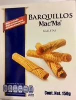 Mängden socker i Barquillos