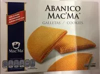 Mängden socker i Abanico Mac'Ma