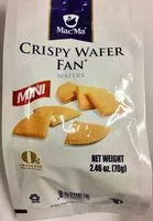 Mängden socker i CRISPY WAFER FAN