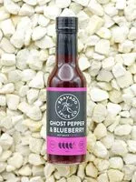 Mängden socker i Ghost pepper and blueberry hot sauce