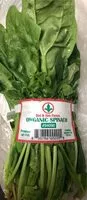 Mängden socker i Organic Spinach