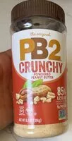 Mängden socker i PB2 Crunchy powdered peanut butter