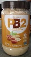 Mängden socker i Powdered Peanut Butter