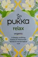Mängden socker i Pukka relax organic