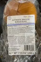 Mängden socker i Authentic Brioche Burger Buns
