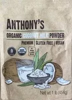 Mängden socker i Organic coconut milk powder