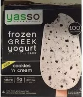 Mängden socker i Frozen Greek Yogurt Bars