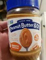 Socker och näringsämnen i Peanut butter co