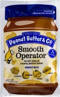 Mängden socker i Peanut butter & co smooth operator no-stir natural